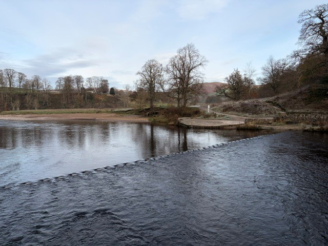 View of River Wharfe at Bolton Abbey