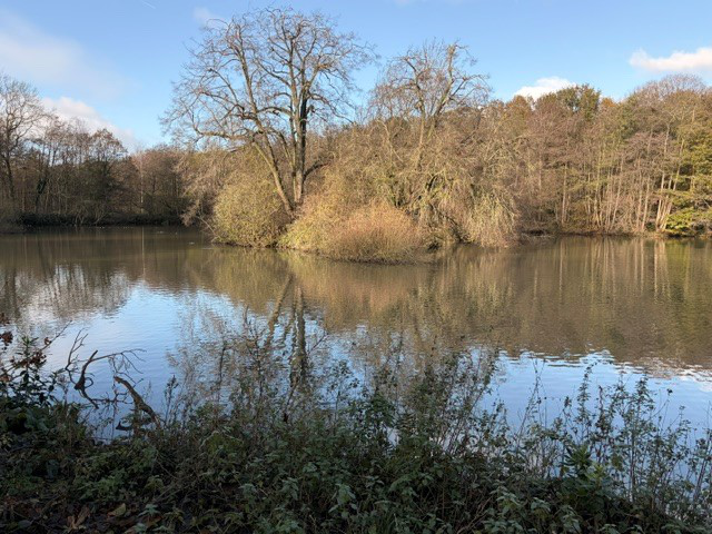 Yorkshire Sculpture Park - view of lake